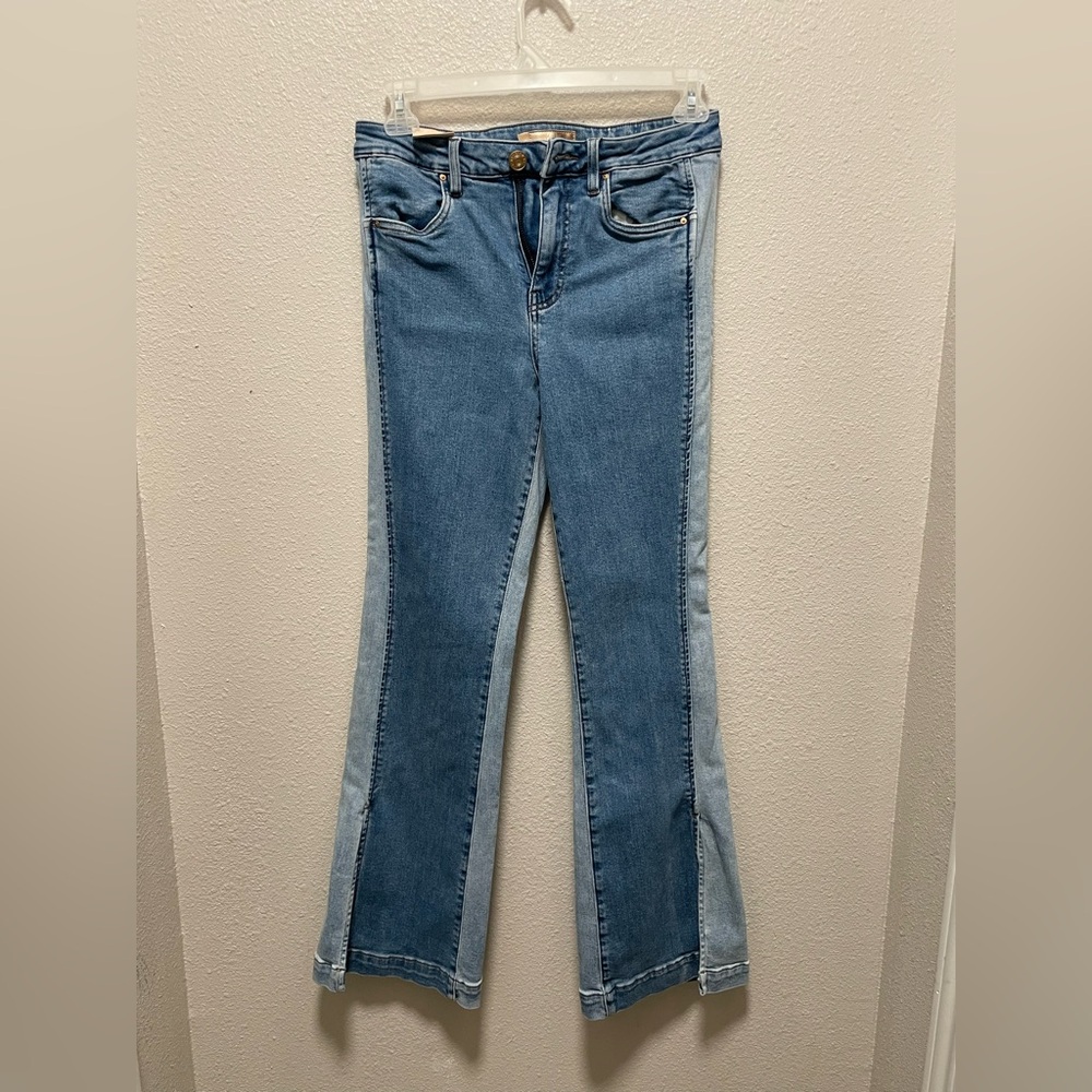Kut from the Kloth Blue Flare Wide Leg Jeans